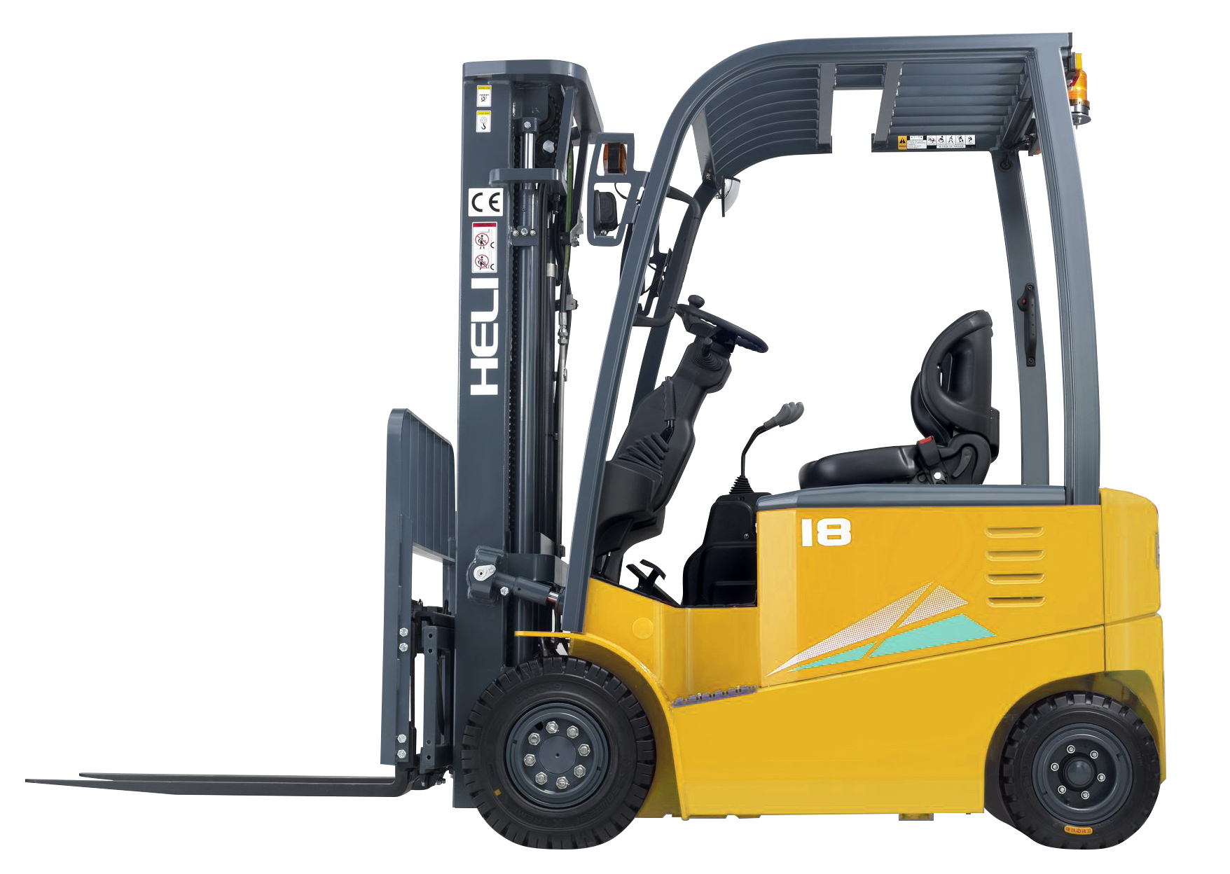 Lithium Forklift with EDG Grant